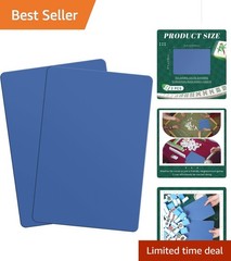 Compact and Lightweight Mahjong Tile Shuffler Set – 2 Pcs Blue Accessories