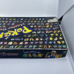 1999 Pokémon Master Trainer Board Game Milton Bradley Incomplete See Description