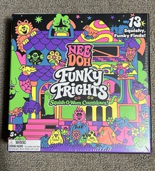 Nee Doh Halloween Set of 13 Funky Frights SquishOWeen Countdown Needoh NEW 2026