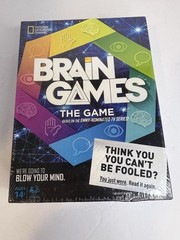 National Geographic Brain Games | The Game NEW Sealed Age 14 and up