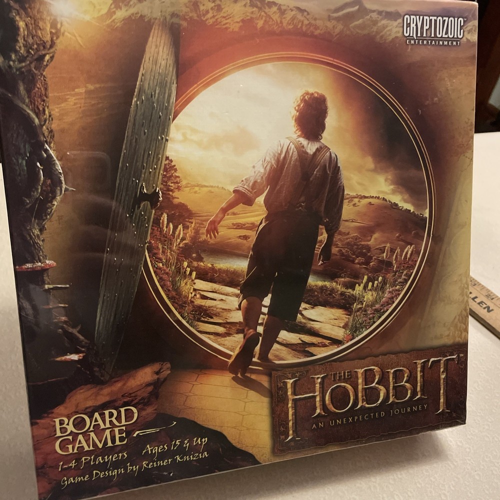 2013 The Hobbit An Unexpected Journey Board Game Cryptozoic BRAND NEW Sealed