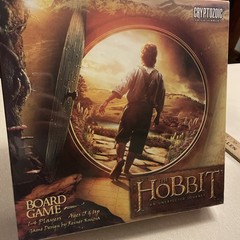 2013 The Hobbit An Unexpected Journey Board Game Cryptozoic BRAND NEW Sealed