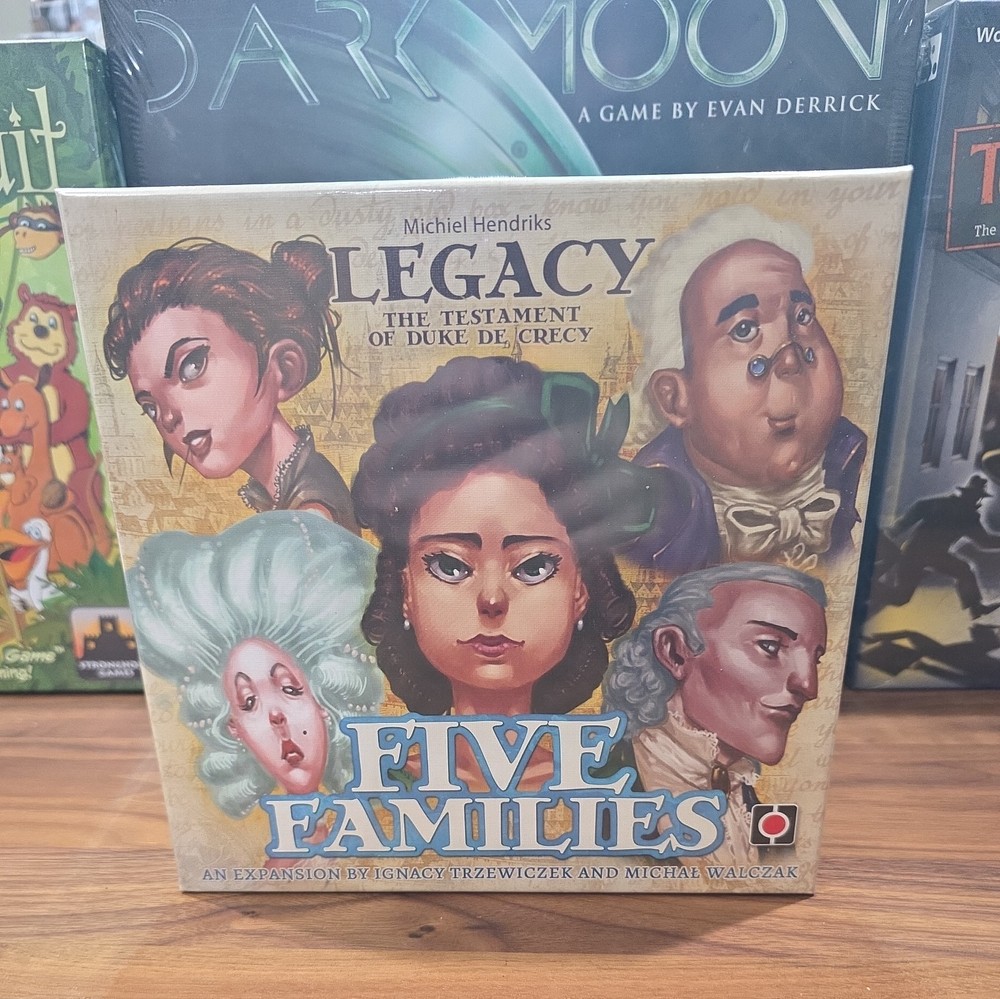 Legacy The Testament Of Duke De Crecy Five Families Expansion New In Box SEALED