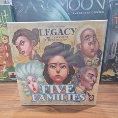 Legacy The Testament Of Duke De Crecy Five Families Expansion New In Box SEALED