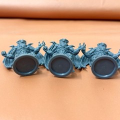 6pcs Withcher Dread Warriors Knight of Terror Heroquest Board Game Miniatures