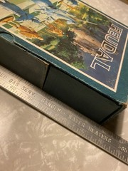 Feudal 3M Vintage 1967 Bookshelf Board Game Seige and Conquest-Missing 1 Piece