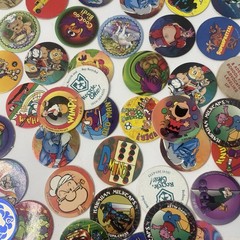 Vintage 90 ’s POG Collection – Lot of 150+ POGs As Seen In Photos