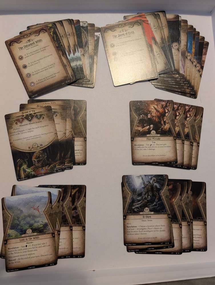Arkham Horror LCG The Forgotten Age Deluxe Encounter Sets