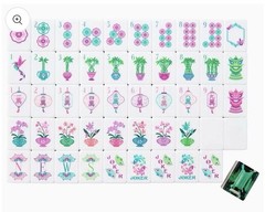 Emerald Inspired 4-Layer American Mahjong Tiles