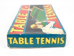 Vintage Milton Bradley Table Tennis Game in Original Box Exc Cond No. 4755 EXC!