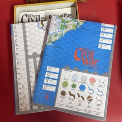 The Civil War 1861 – 1865 Victory Games – Punched – Excellent Condition