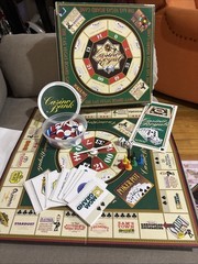Vintage Casino Royale The Las Vegas Board Game for 2-8 Players Age 8+, Complete