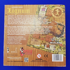 Lignum Board Game English/German 1st Ed. 2015 Complete Mucke Spiele Wood Themed