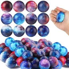 Stress Ball 150 Pcs 2 Inch Galaxy Foam Squeeze Fidget Toy Bulk Libima Adult