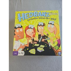 Spin Master Hedbanz for Adults Board Game Unisex OS Yellow Party Guessing Game