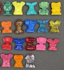 Lot of 68 Crazy Bones Classic Sports Mixed Variations – Lots Of Duplicates