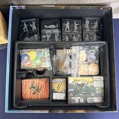 Waste Knights 2nd Ed Board Game Kickstarter All-In Big Box Post-Apoc Complete
