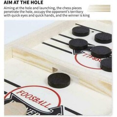 Fast Hockey Sling Puck Game Winner Fun Paced Sling Puck Party Board-Game Gifts