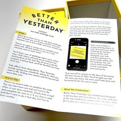 Better Than Yesterday Self Help 365 Daily Challenges Mindfulness Game Complete
