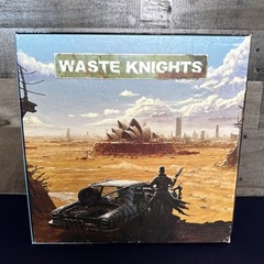 Waste Knights 2nd Ed Board Game Kickstarter All-In Big Box Post-Apoc Complete