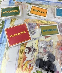 Talisman 2nd Edition w/ Expansion – Incomplete Games Workshop The Magical Quest