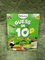 Guess in 10 Animal Planet, Card Game, Skillmatics, Sealed, 6-99 Years
