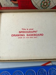 KENNER SPIROGRAPH #401 Blue Tray Box & Instructions Missing READ Vintage 1967