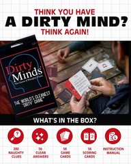 TDC Games Travel Dirty Minds Card Game for Adults, Party Game for Couples Dat…