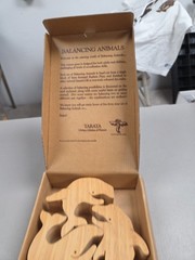 Tarata Balancing Whales Wooden Balancing Puzzle Game From New Zealand
