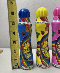 Dab-O-Ink 3 Ounce Bingo Markers Set of 6 Daubers Assorted Colors As Listed New