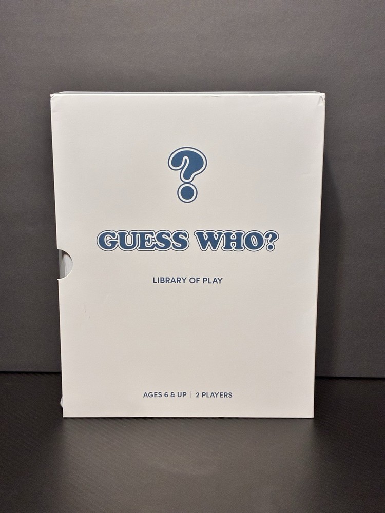 Library of Play : Guess Who? (Bookshelf Board Game Edition)