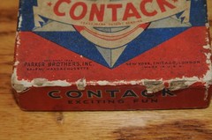 1939 Vintage Antique Parker Brothers Contack Game Exiting Fun Traditional Game*
