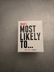 Who’s Most Likely To… A Party Game Brand Gently Used, Complete