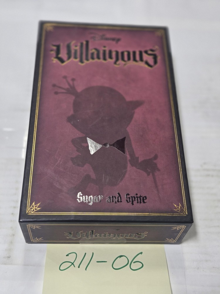 Ravensburger Disney Villainous Sugar And Spite Game 2-4 Players 10+ New Sealed