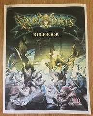 RUM & BONES A Game of Cutthroat Swashbuckling Piracy Opened *See Description*