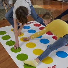 TWISTER CLASSIC PARTY GAME Active Indoor Outdoor Group Colorful Mat Challenges