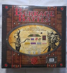 Barrage Battle Board Game Strategy MK Games 2016 Complete