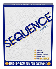SEQUENCE- Original SEQUENCE Game with Folding Board, Cards and Chips by ( Packa