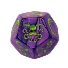 Cthulhu Dice Game Purple Die Green Ink 2022 Printing Steve Jackson SJG131353