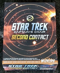 Star Trek Captain’s Chair Second Contact – Deck Building Game Expansion WizKids