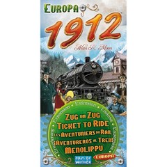 Asmodee Ticket to Ride Europa 1912 Board Game Expansion 2-5 Players