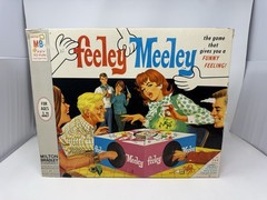 Milton Bradley Feeley Meeley 1967 Vintage Game W/ 18 Original Objects & 24 Cards