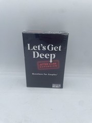 NEW *SEALED* Let’s Get Deep Adult Party Game – After Dark Expansion Pack