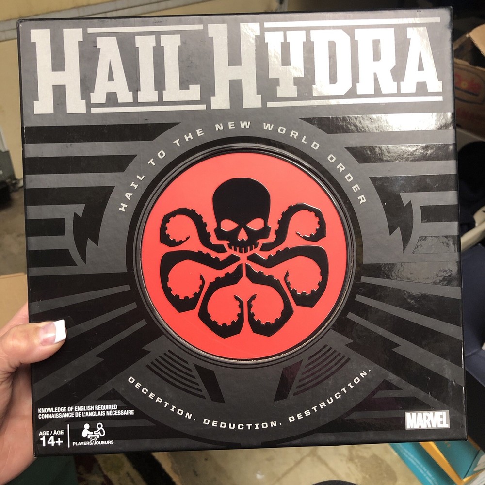 Hail Hydra MARVEL Hero Board Game for Teens and Adults Aged 14 and Up Sealed NEW