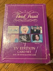 Trivial Pursuit TV Edition SEALED Boxed Set Questions Cards 1991 Trivia NEW
