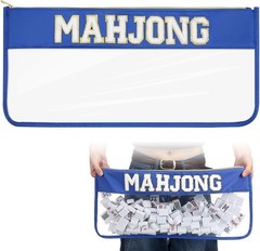 1 PCS American Mahjong Bag – Empty Mahjong Tiles Bag Only with Zippered & Let…