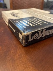 1961 Avalon Hill Le Mans Racing Board Game – Vintage – 11 Cars, 12 Cards & 2Dice