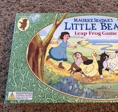 Maurice Sendak’s Little Bear Leap Frog Game COMPLETE Vintage 1999 Free Shipping