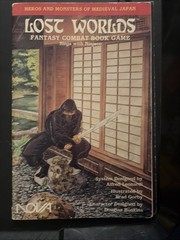 Lost Worlds Ninja Ninjato 1402 Fantasy Combat Book Game W/Sheet and cards 1985