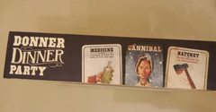 Donner Dinner Party -A Rowdy Game of Frontier Cannibalism! Board Game New In Box